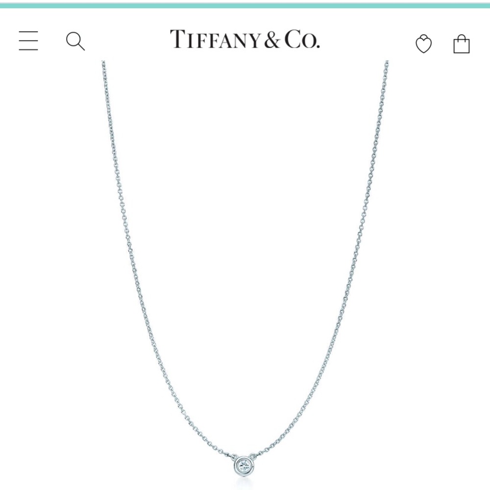 💎Tiffany & Co.💎 Diamond by the yard necklace